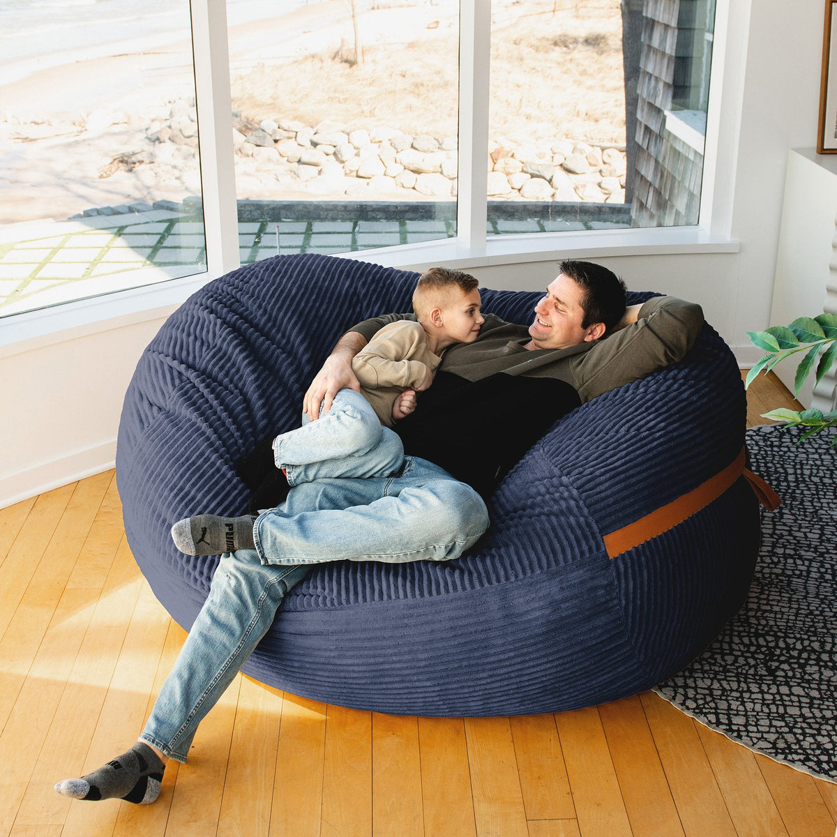 Fuf® 7Ft Foam Bean Bag