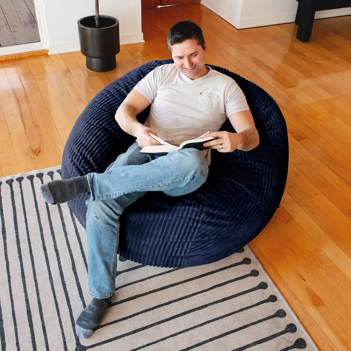 Fuf® 5Ft Foam Bean Bag