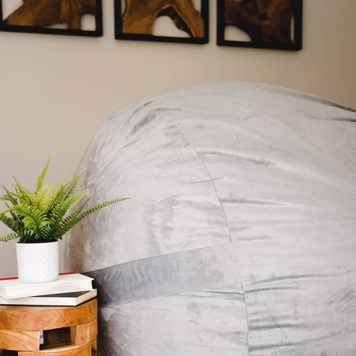 Fuf® 5Ft Foam Bean Bag