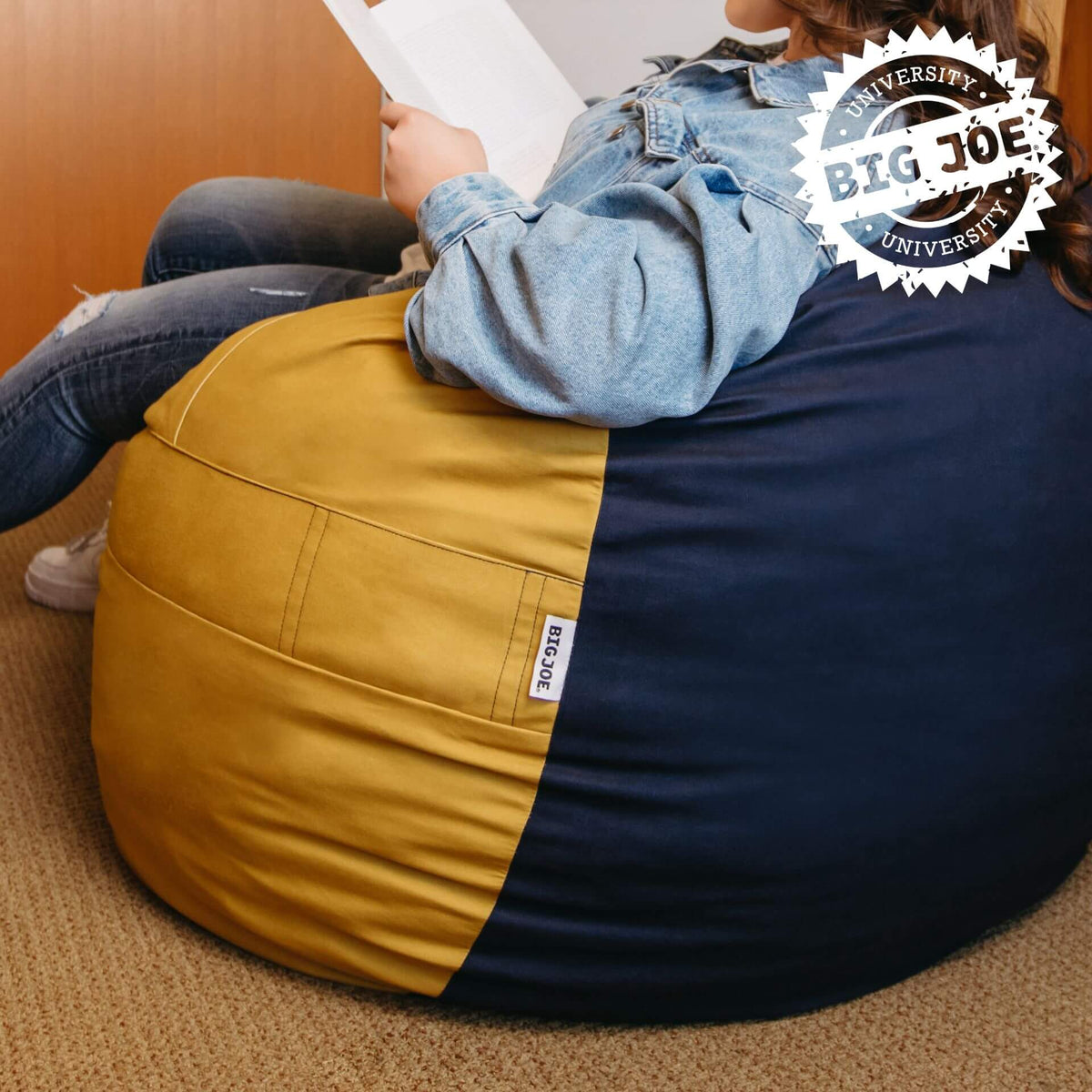 Fuf® 4Ft Foam Bean Bag