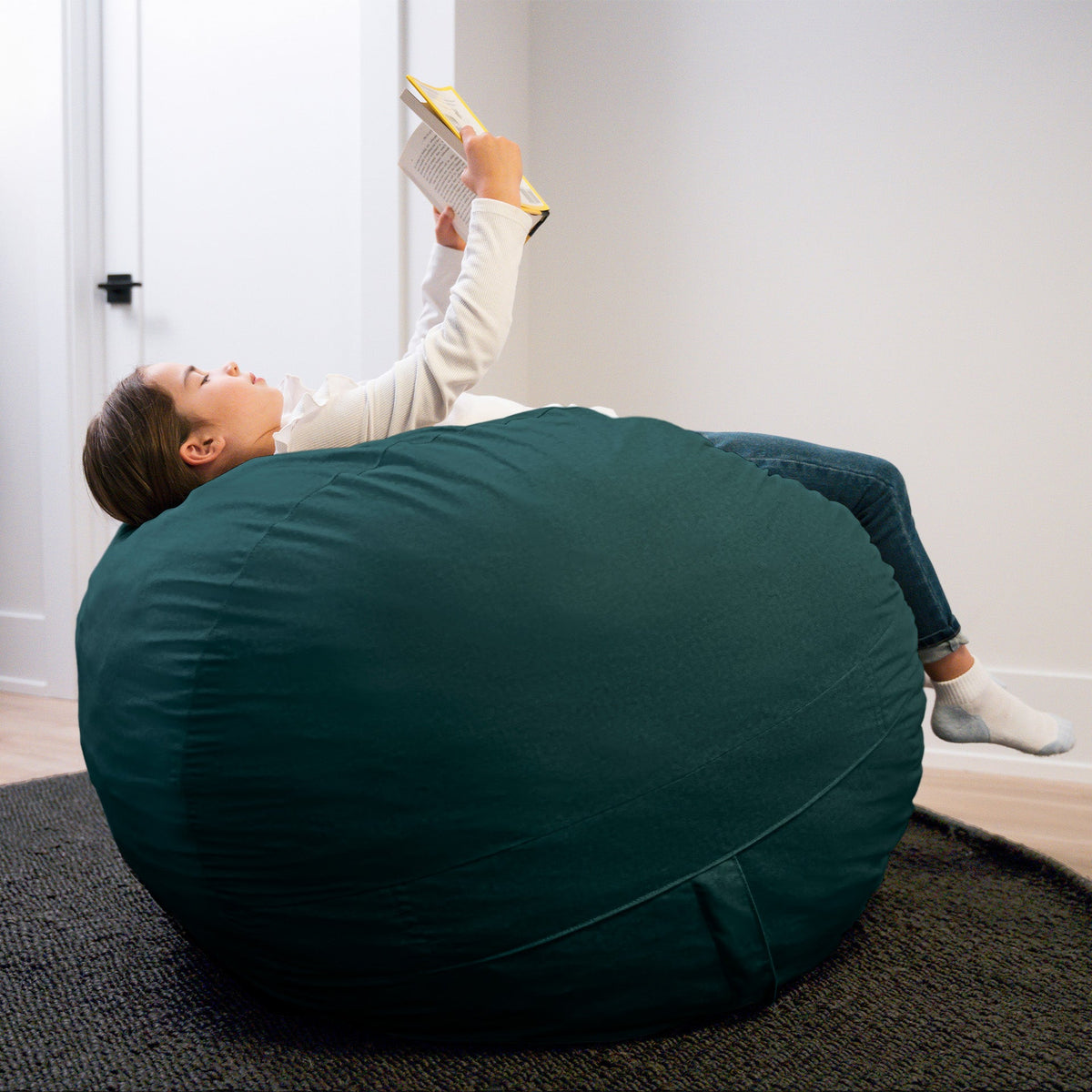 Fuf® 4Ft Foam Bean Bag