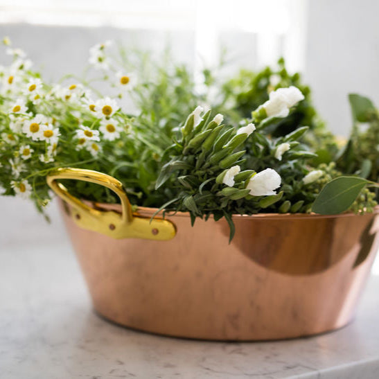 Large Copper English Tub