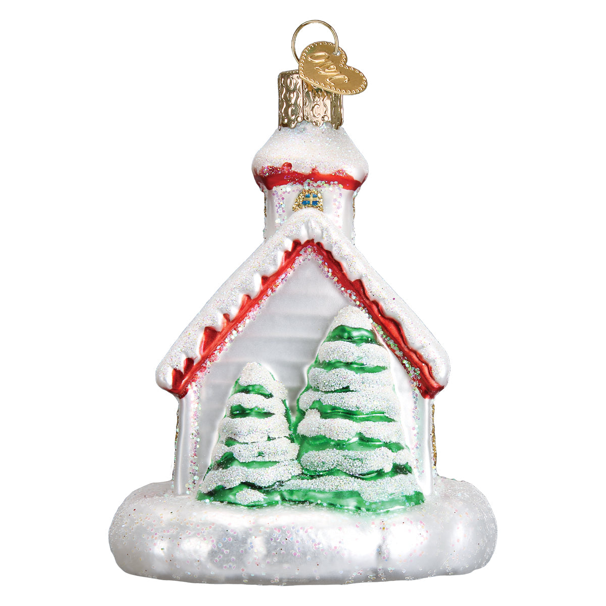 Country Church Ornament