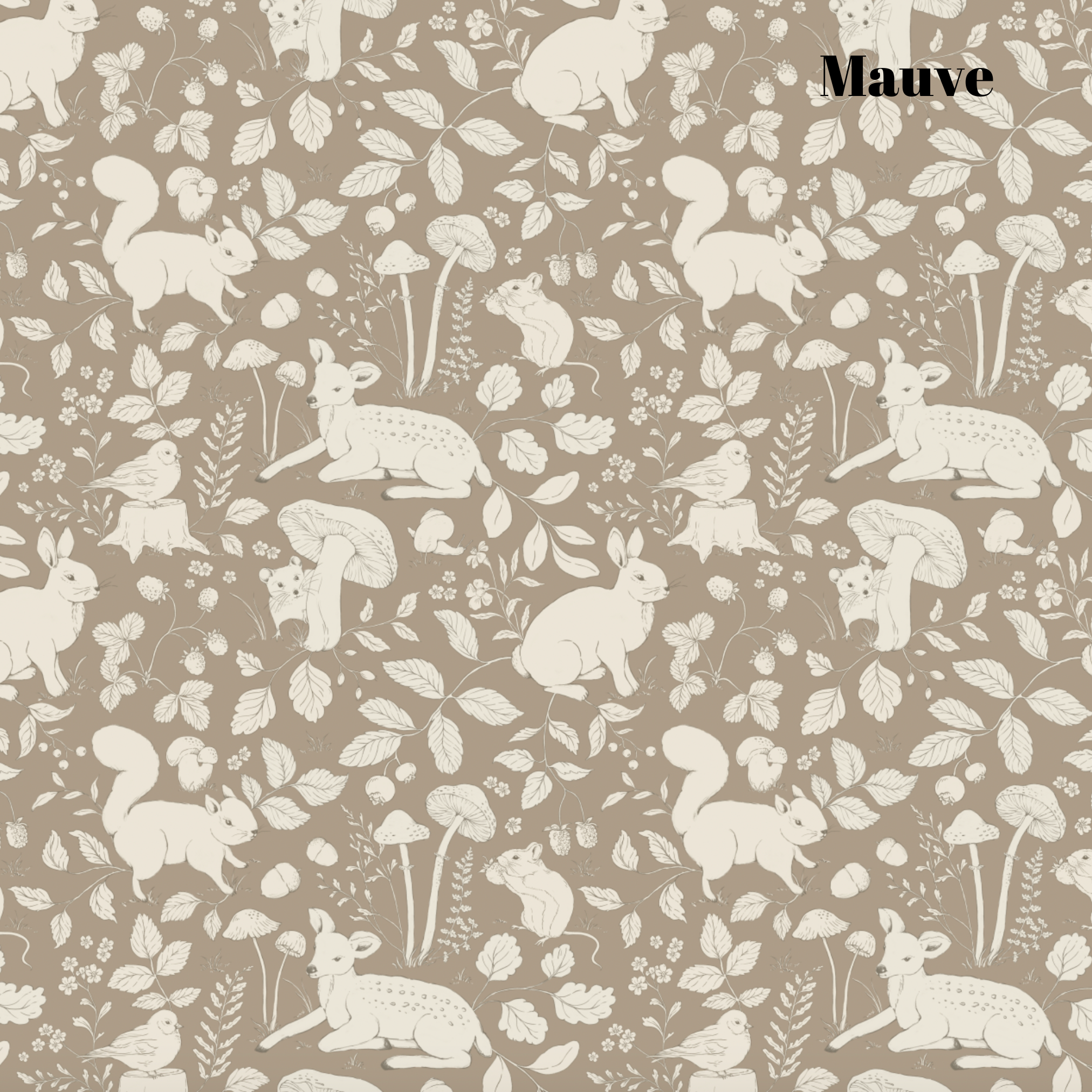 Finch Wallpaper by Daphne and Sage