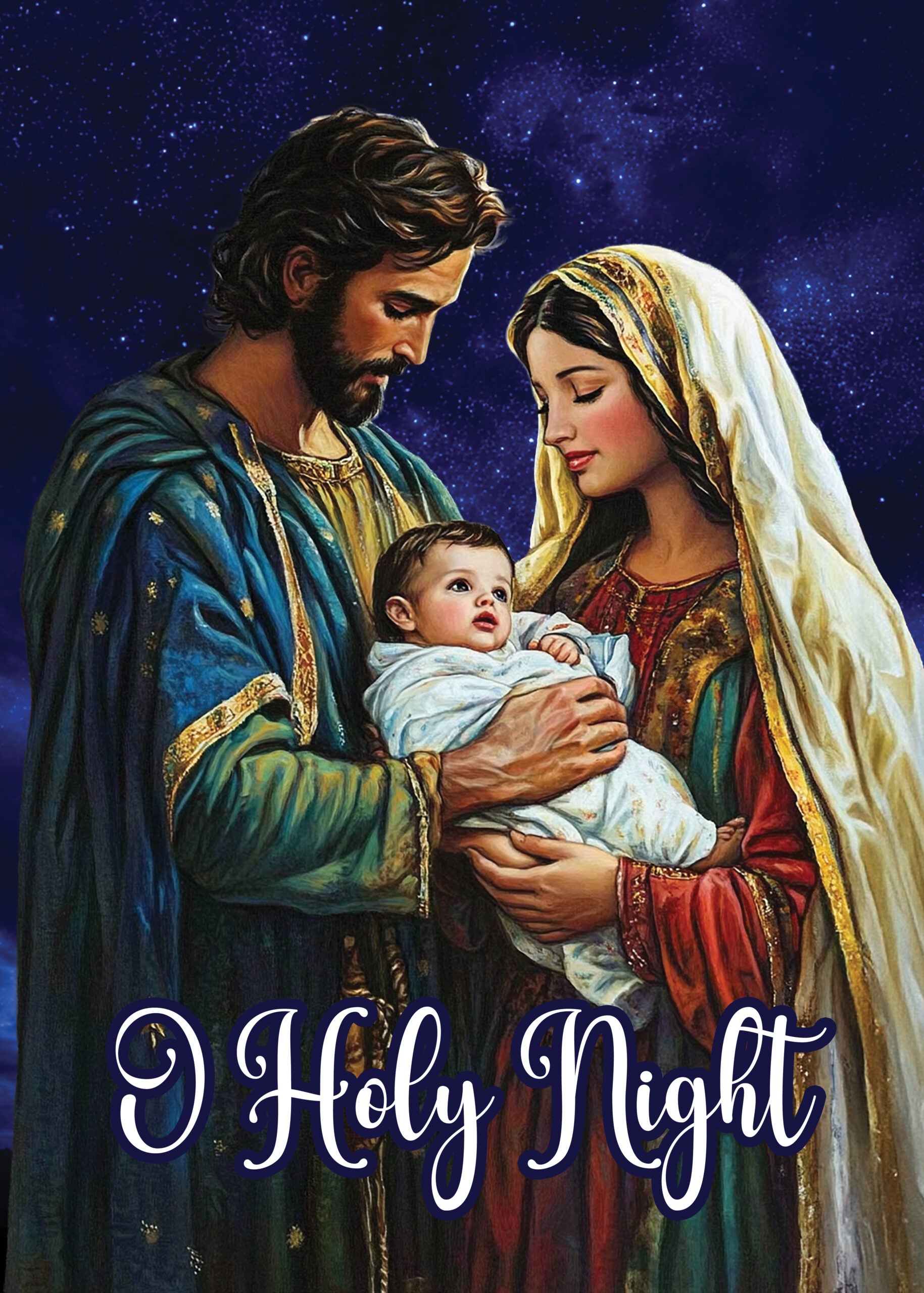 O Holy Night- Wind Current Flag
