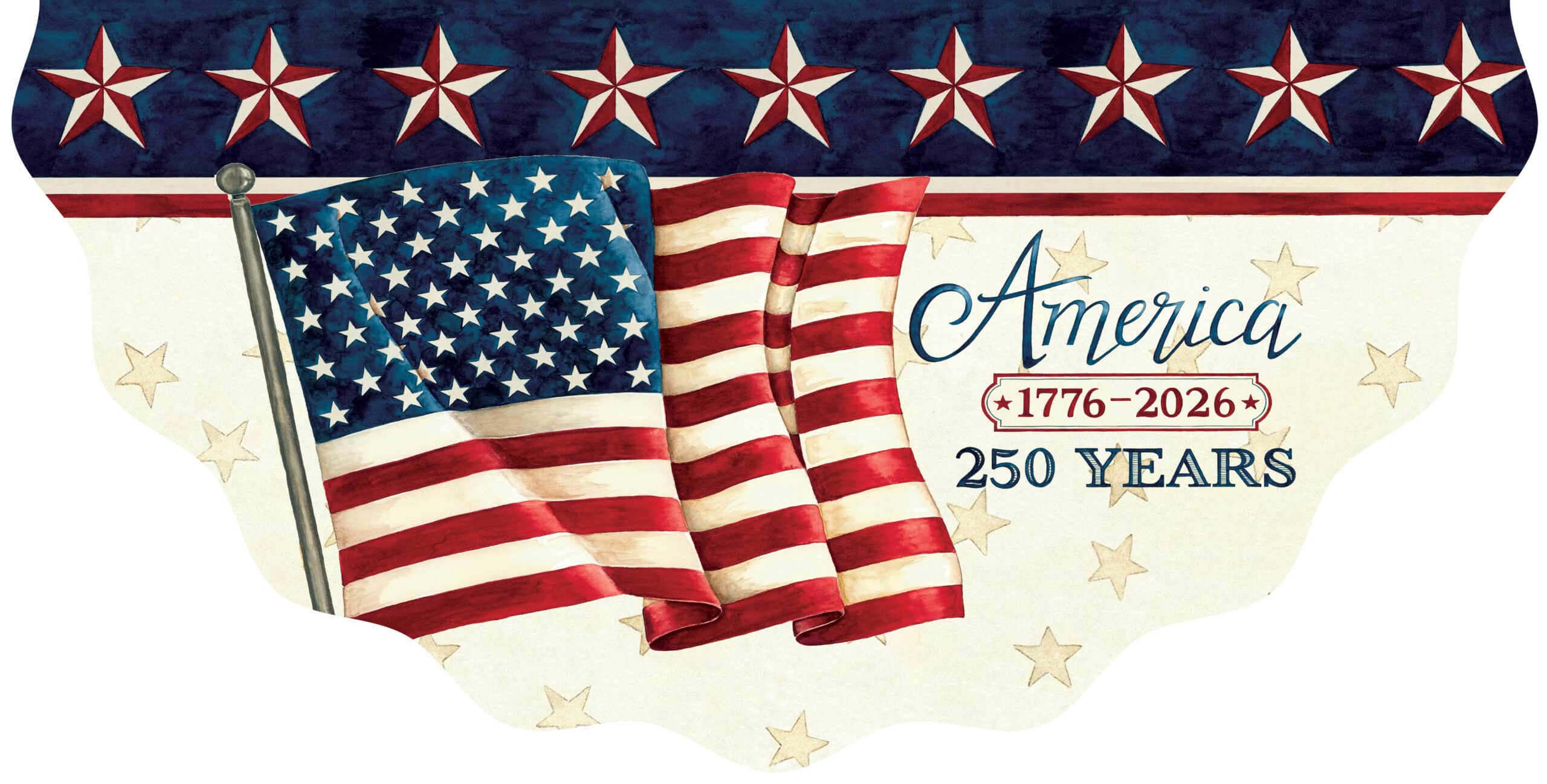 Vinyl Bunting-America 250
