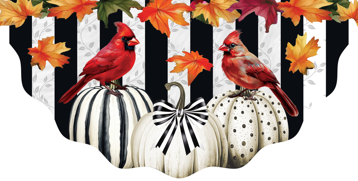 Cardinal Lantern-Vinyl Bunting