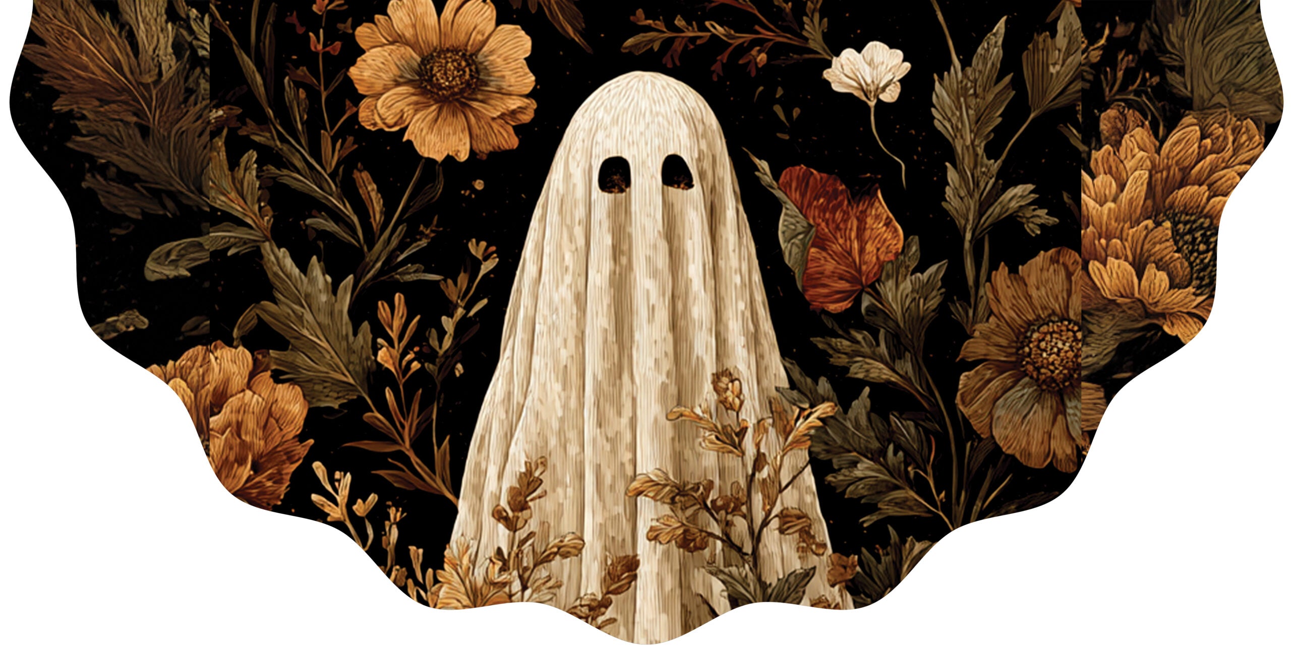 Vintage Ghost-Vinyl Bunting