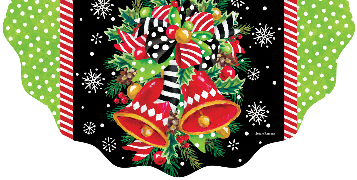 Christmas Bells-Vinyl Bunting