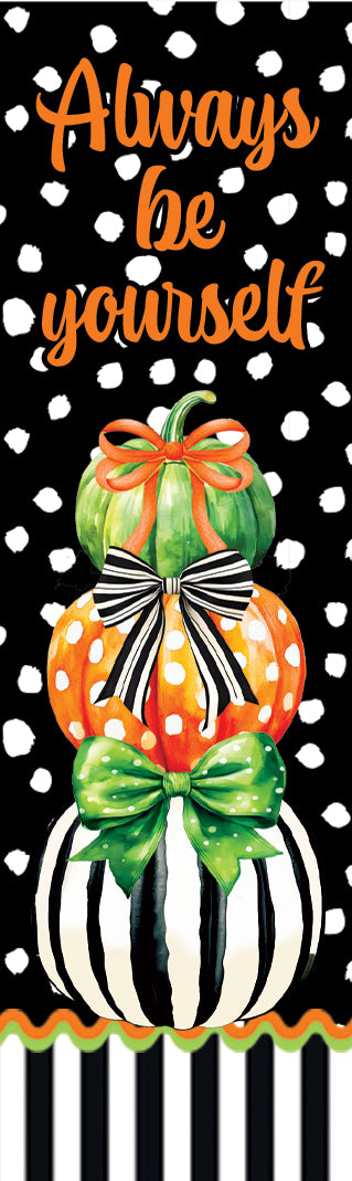 Be Yourself Striped Pumpkin- Plant Expression