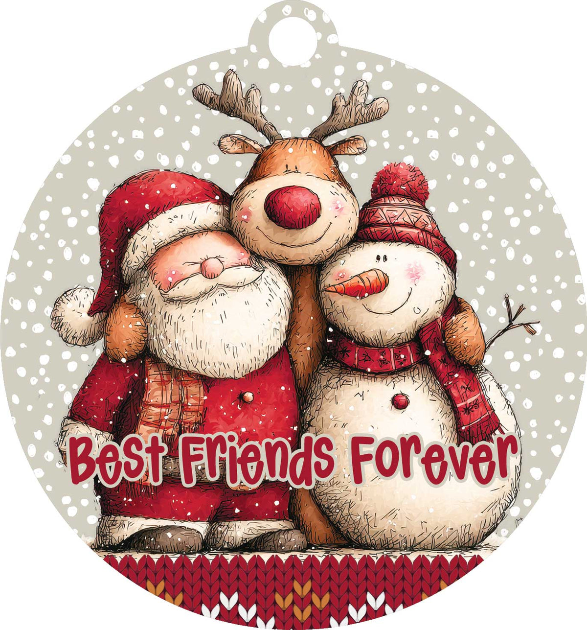 BFF’s Christmas- Large Hang Around