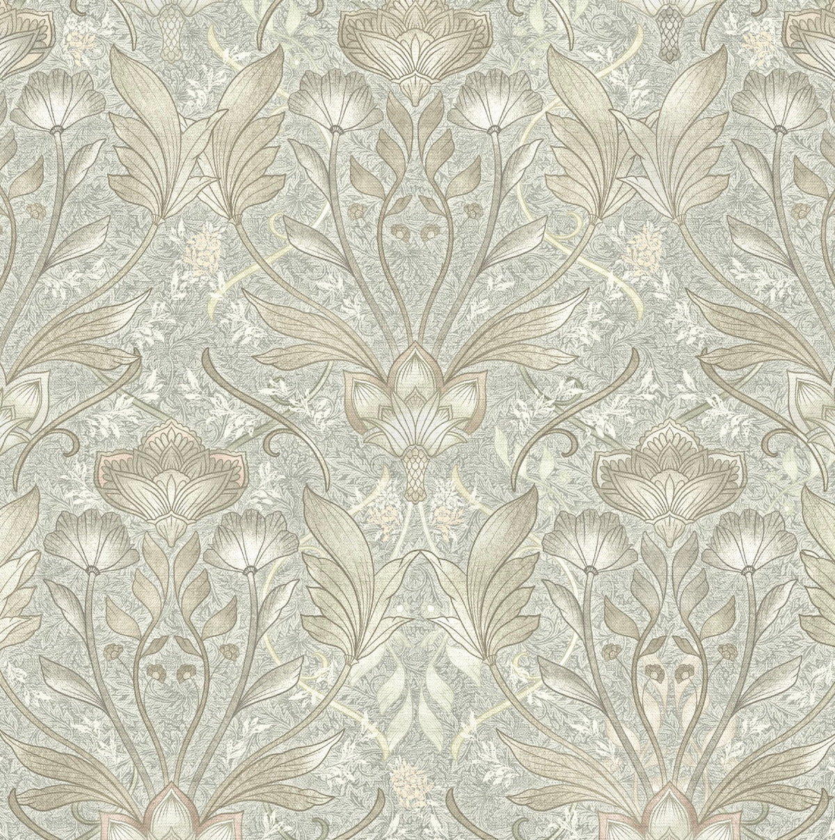 Morris Wallpaper by Aynsley Ovard x Bloomery Decor