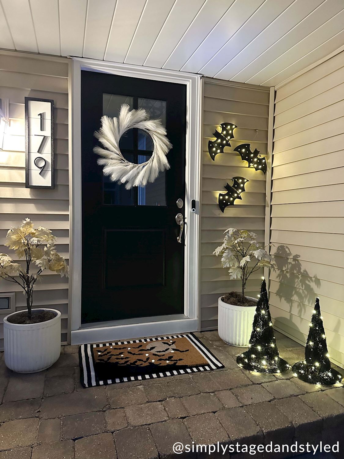 Light-Up Witch Hat Set