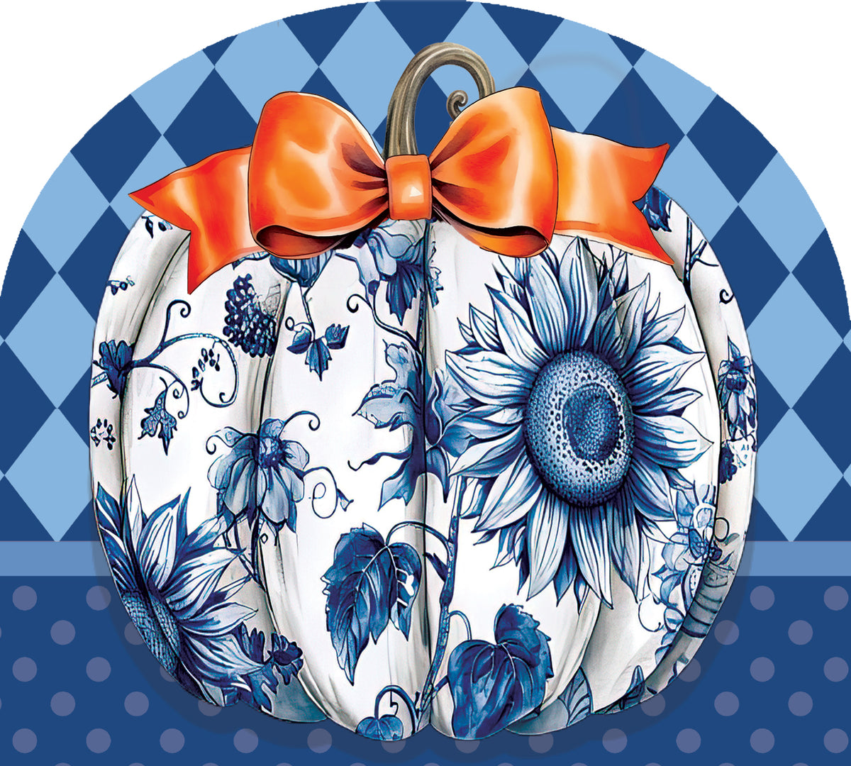 Chinoiserie Pumpkins Trio-Arbor Mate