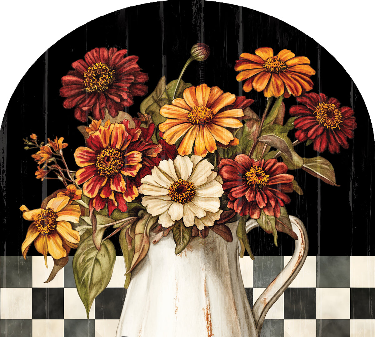 Vintage Fall Flowers-Arbor Mate