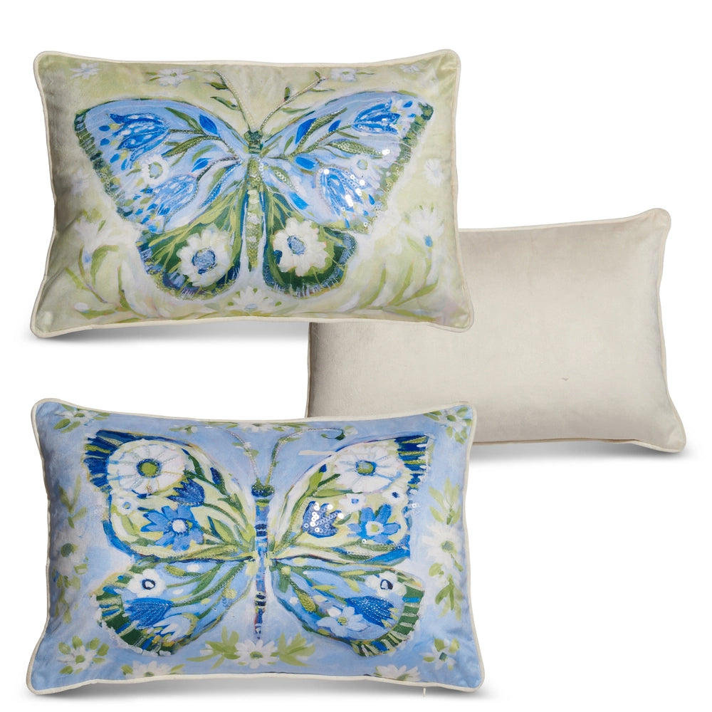18" Wings of the Meadow Pillow