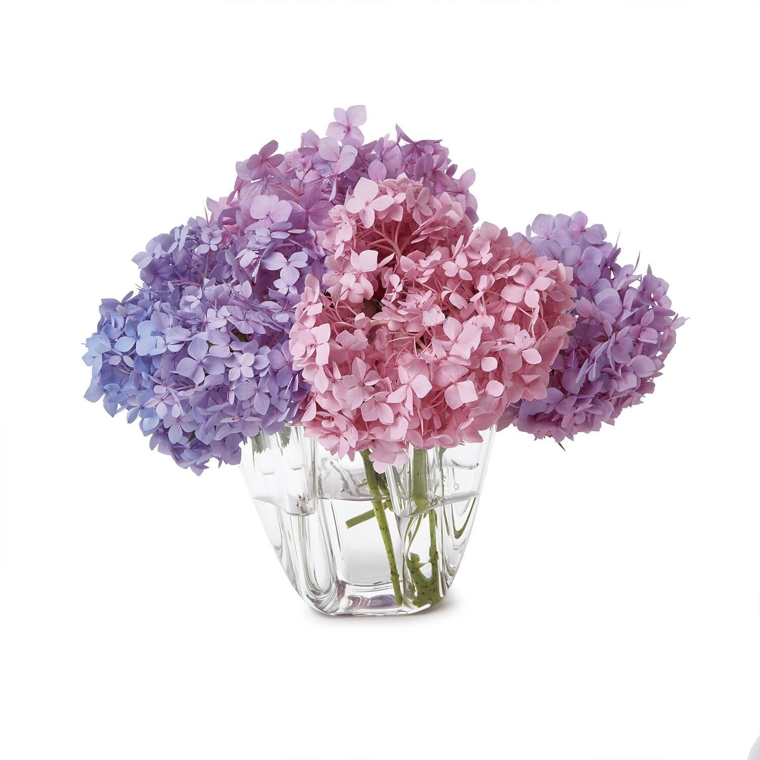 Handkerchief Hand-made 5 Section Vase - Acrylic