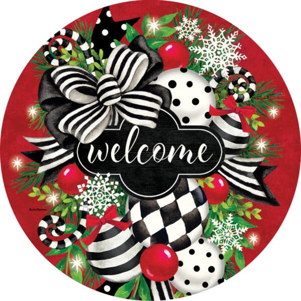 Black & White Swag-LG Hang Around