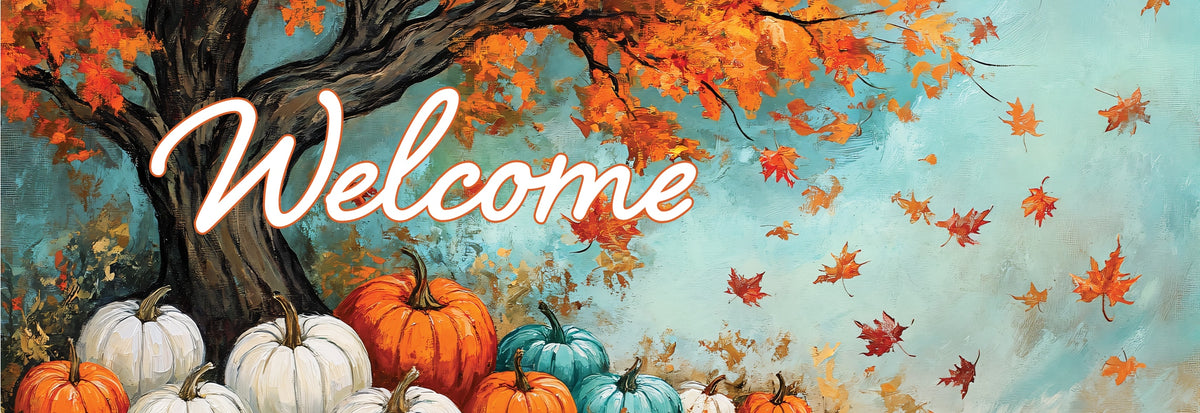 Maple Tree Pumpkins-Signature Sign