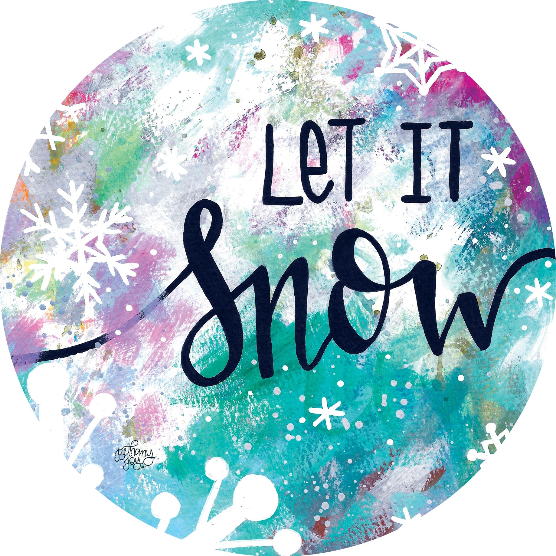 Let It Snow-Stepping Stone