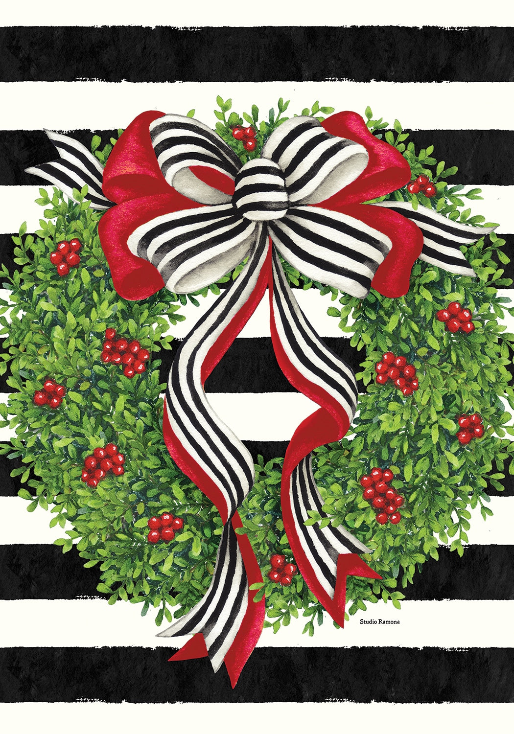 Holiday Stripes-Flag