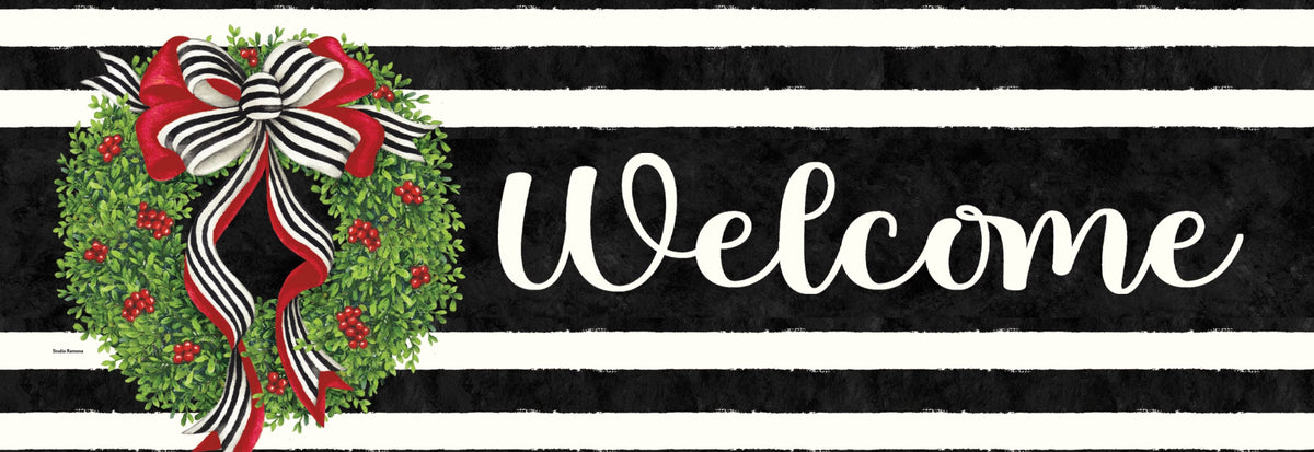 Holiday Stripes-Signature Sign