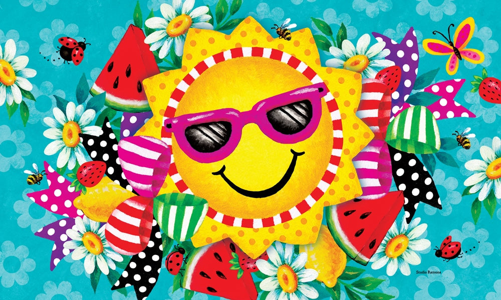 Floor Mat-Hello Summer