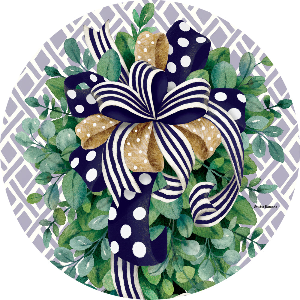 Eucalyptus on Navy-Suncatcher