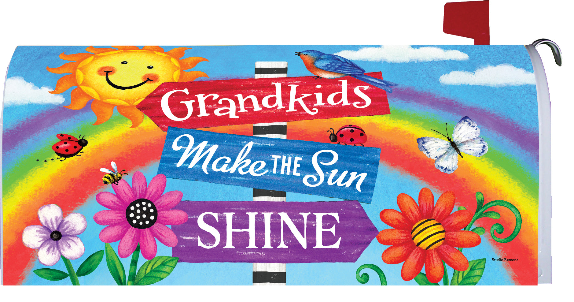 Grandkids-Mailbox Makeover