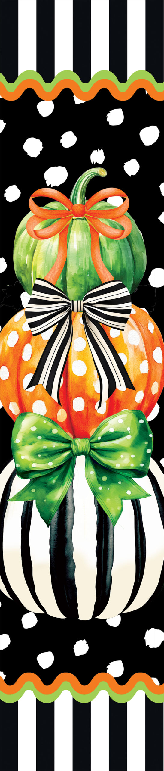 Pumpkin Stripes-Yard Expression
