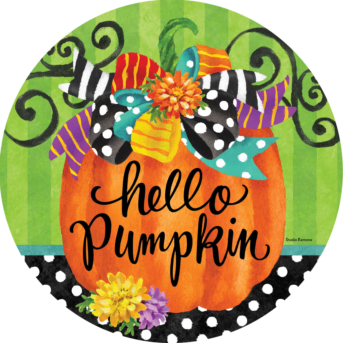 Hello Pumpkin-Accent Magnet