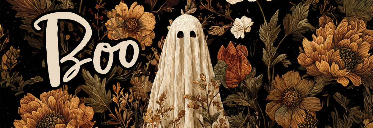 Vintage Ghost-Signature Sign