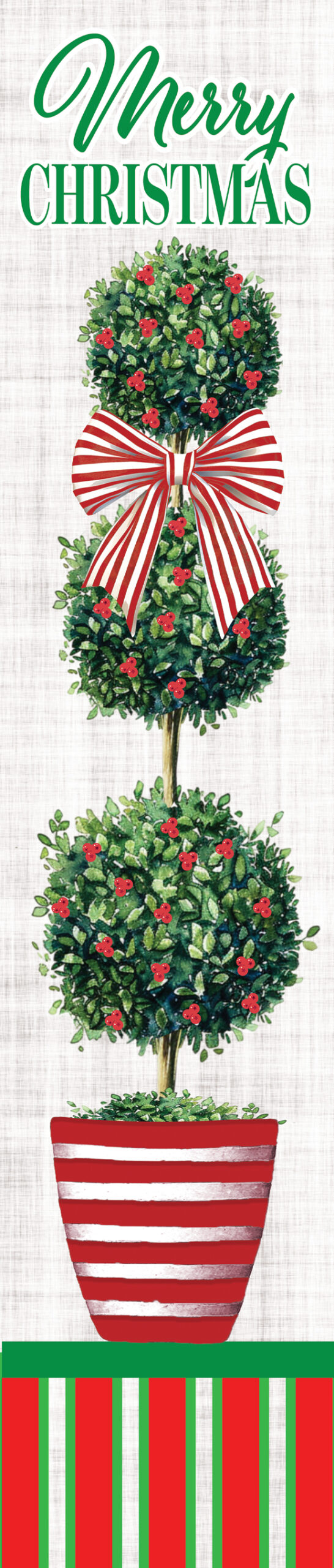 Christmas Topiaries-Yard Expression