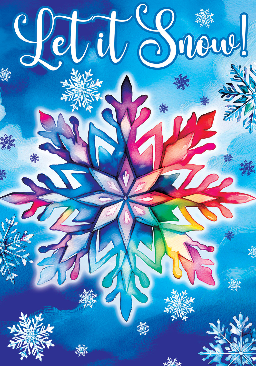 Let it Snow-Flag