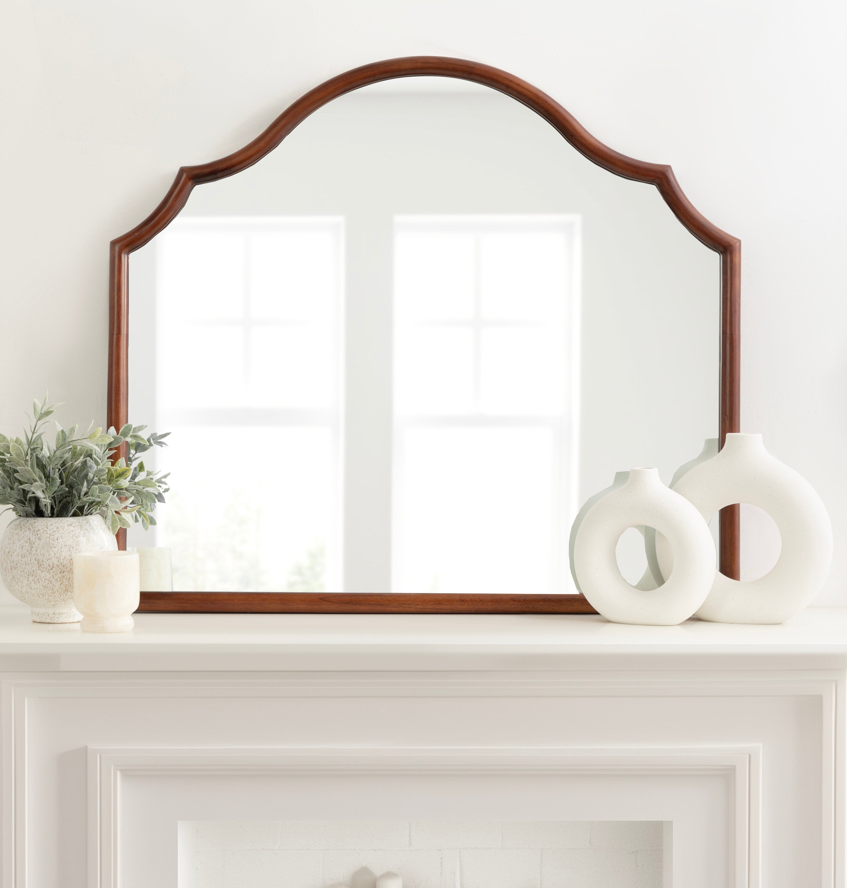 Leanna Wood Arched Mirror