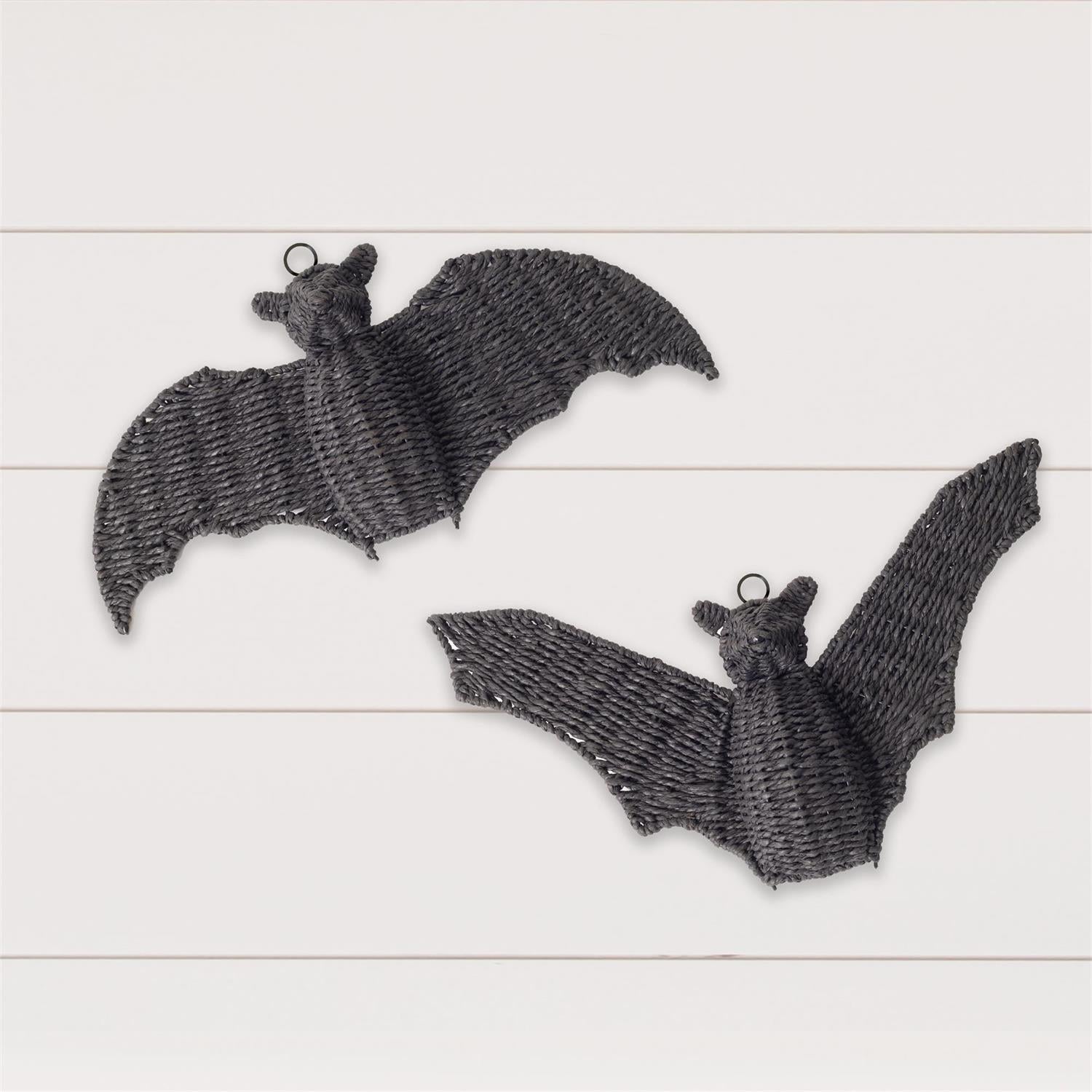 Halloween Basket Weave Bat