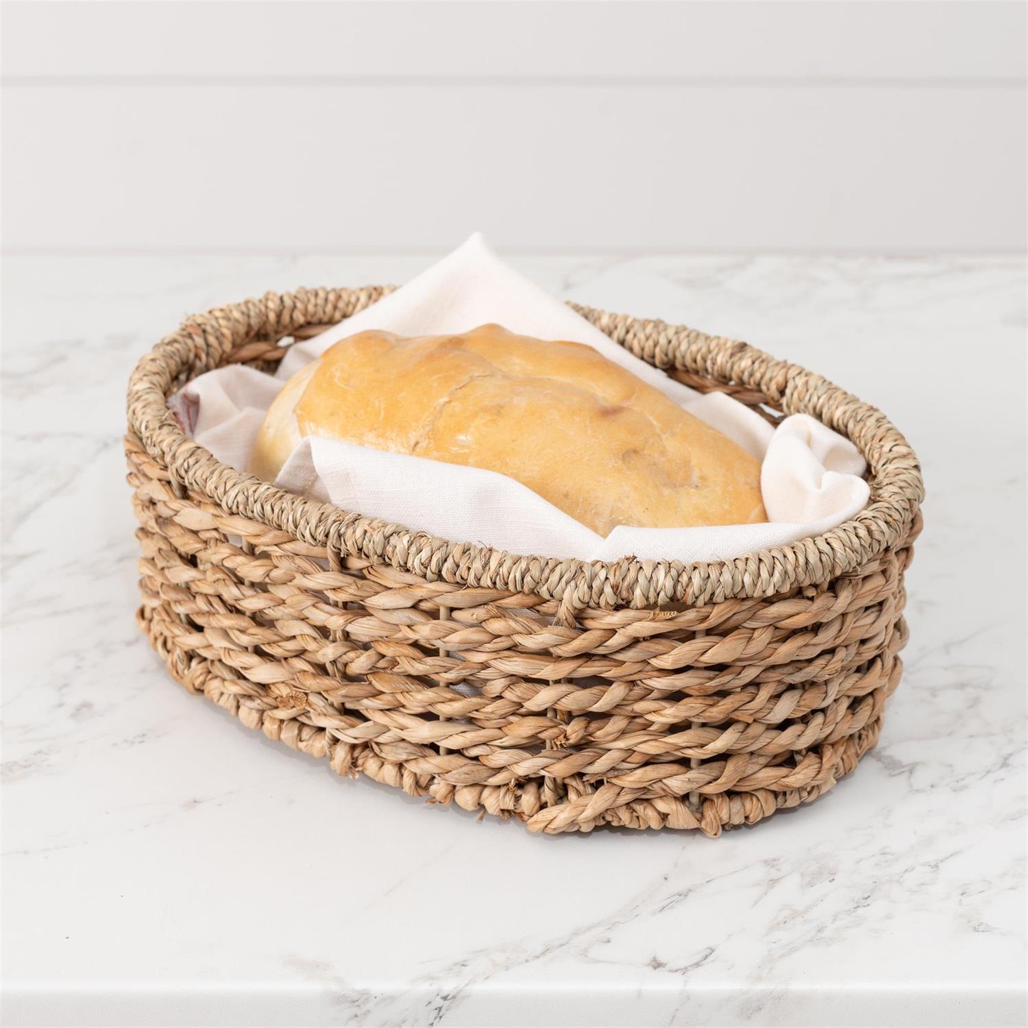 Bread Warmer Basket With Stone