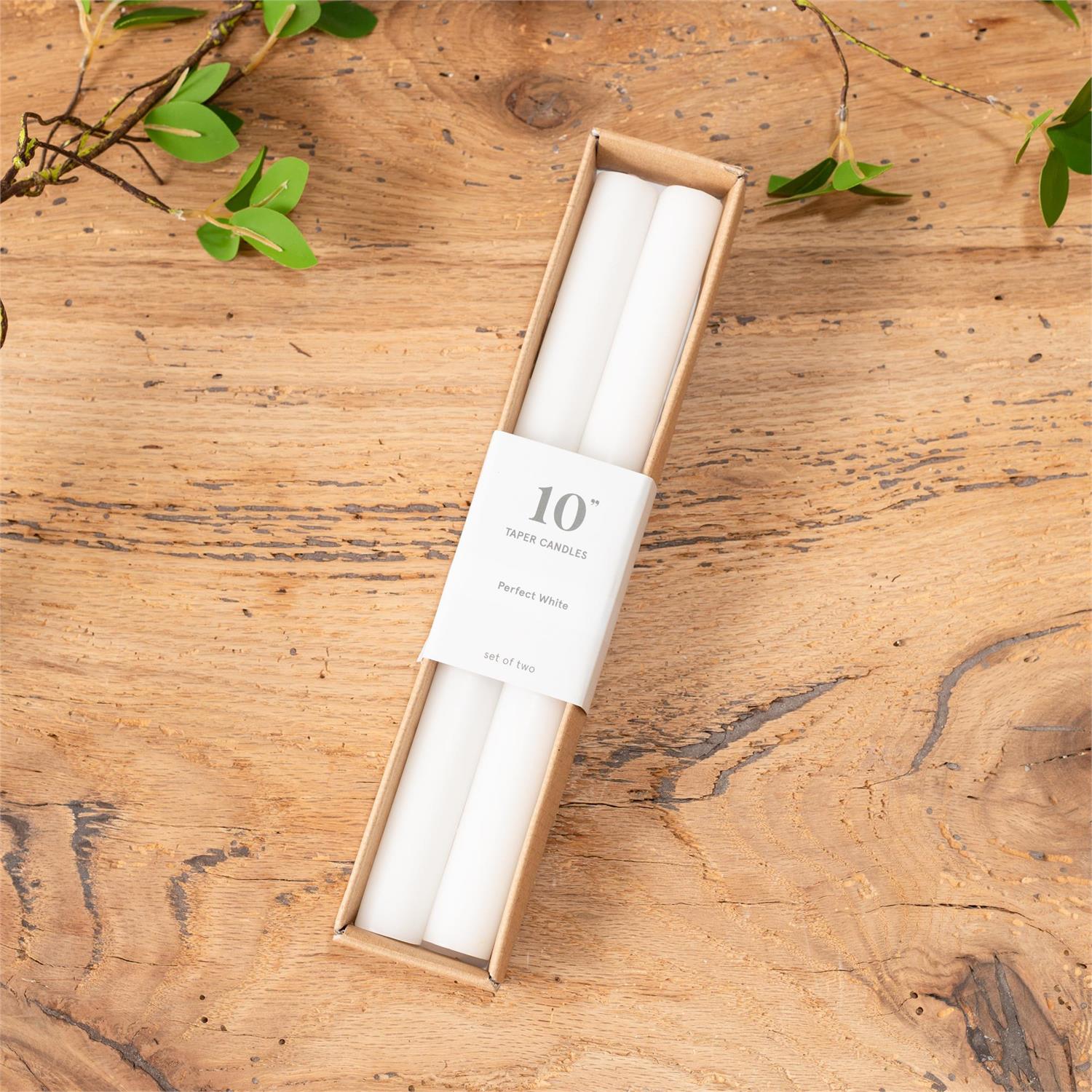 Taper Candle 10 in. (Set of 2)