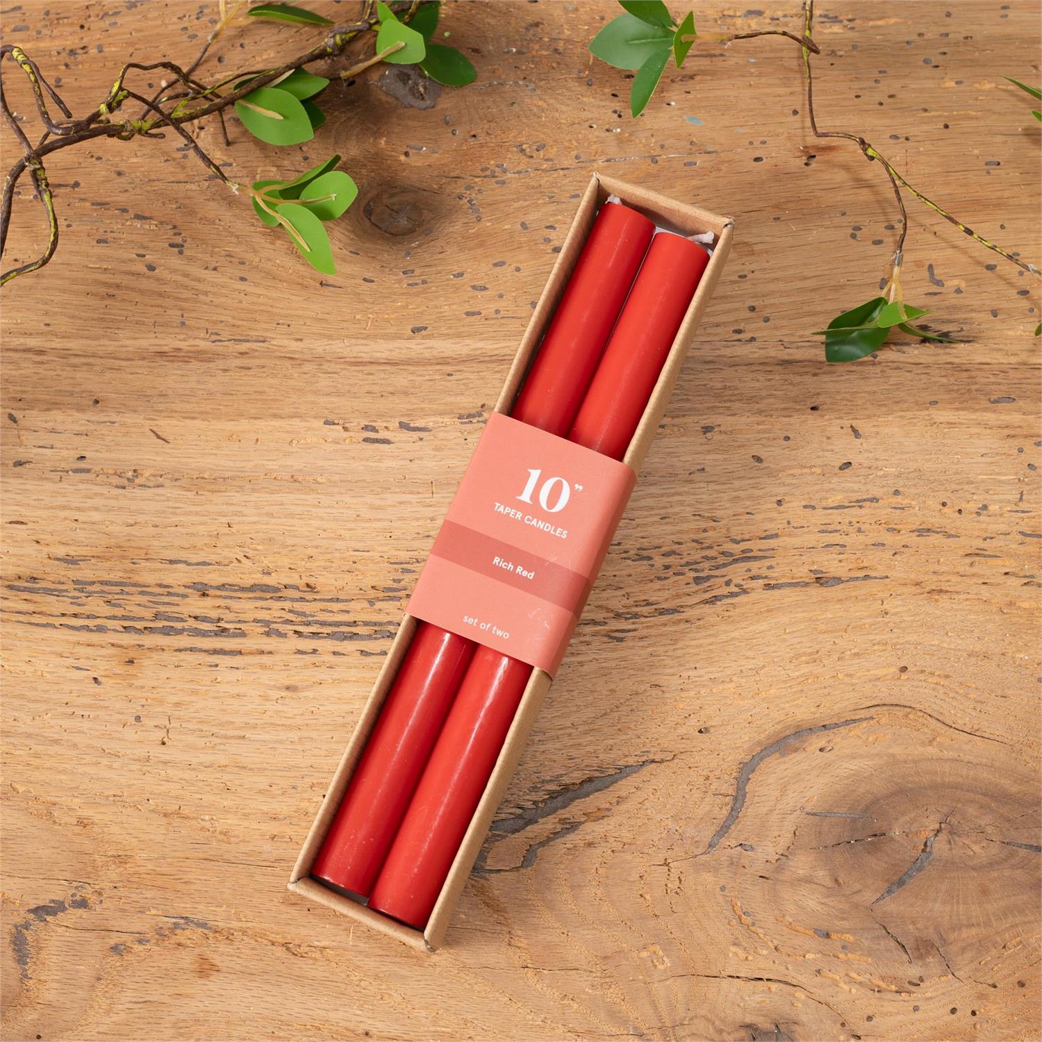 Taper Candle 10 in. (Set of 2)