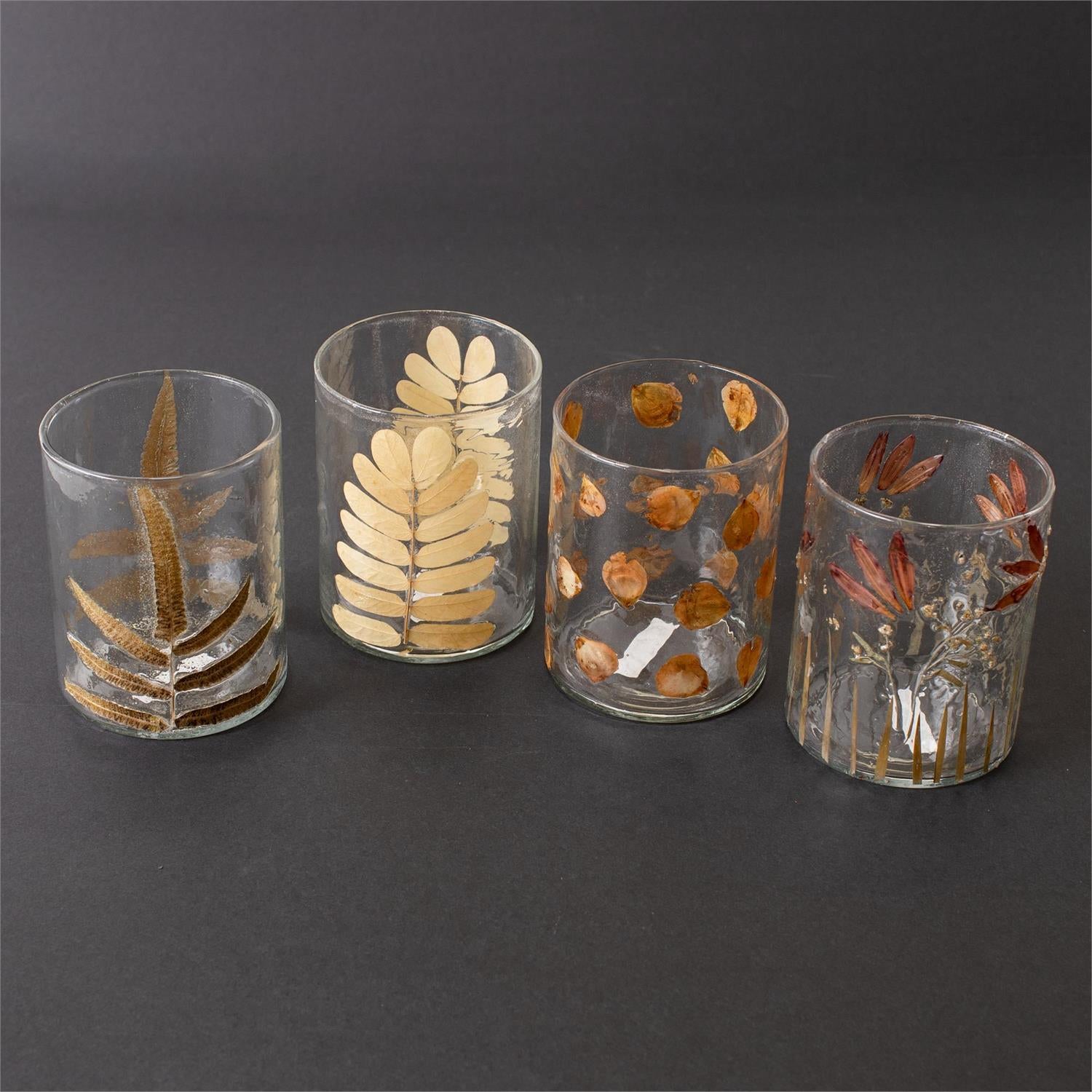 Botanical Glass Containers (4 Styles)