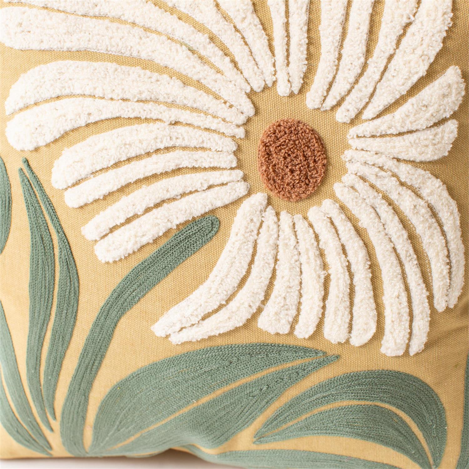 Pillow - Modern Impressions White Floral