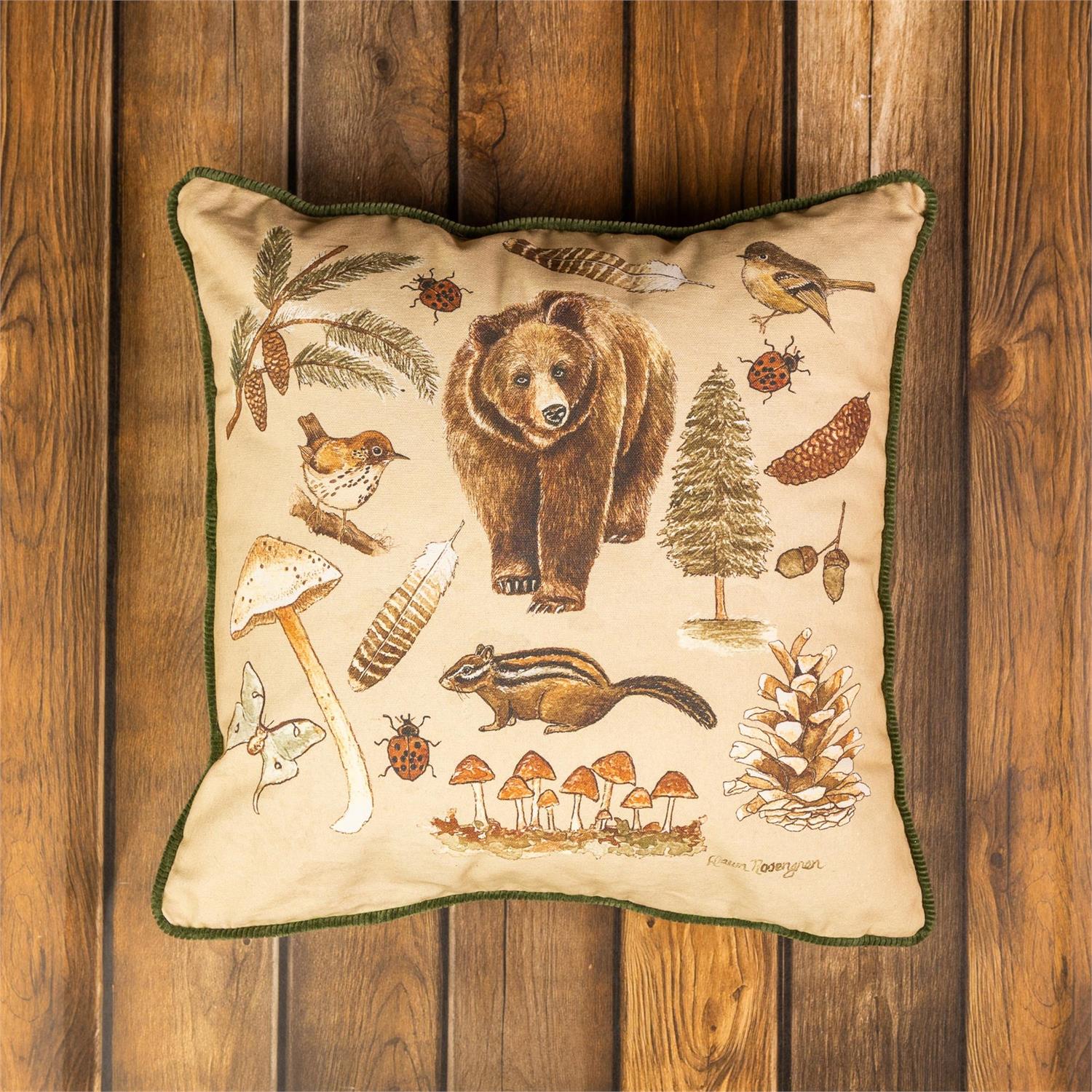 Pillow - Woodland Theme