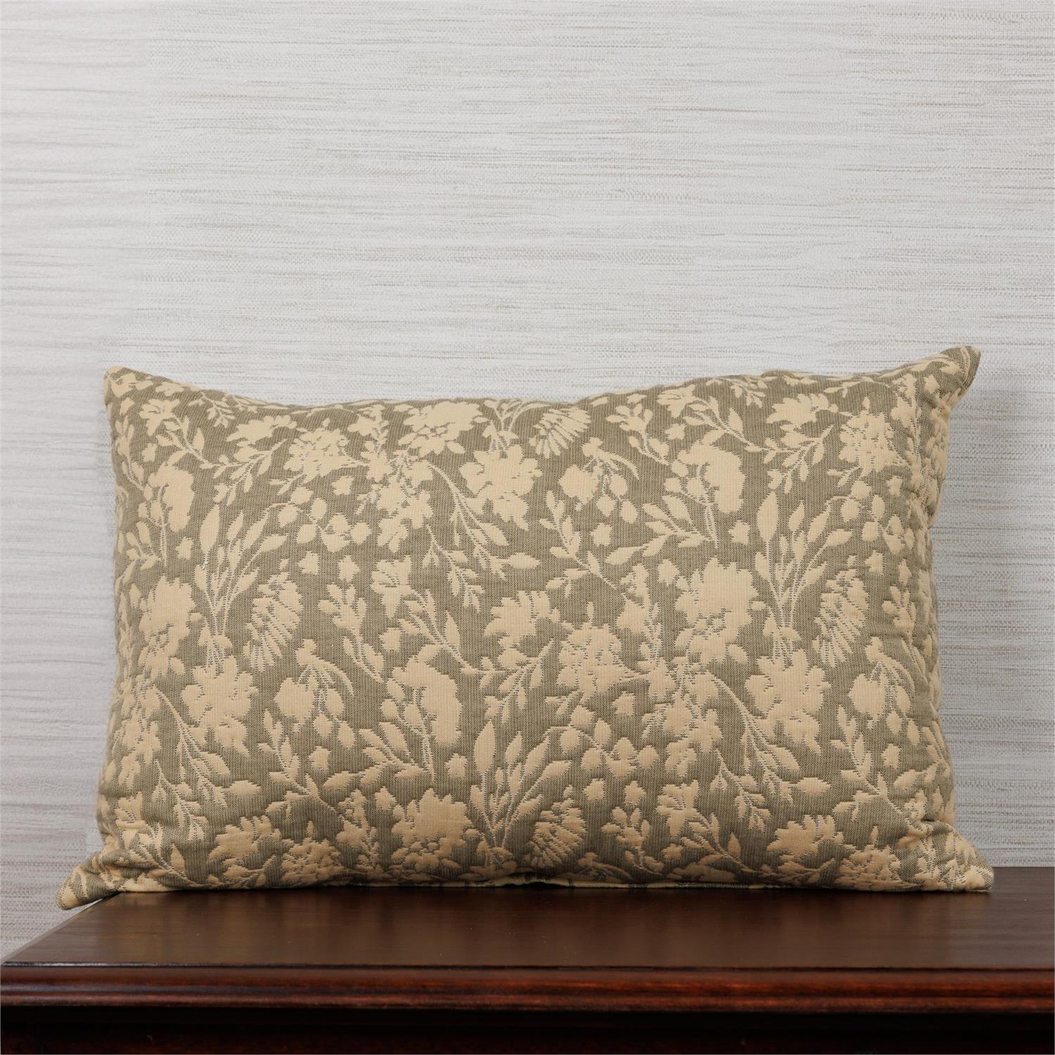 Reversible Lumbar Pillow - Jacquard Provincial
