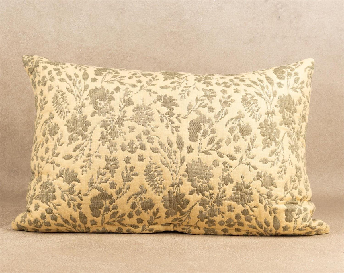 Reversible Lumbar Pillow - Jacquard Provincial