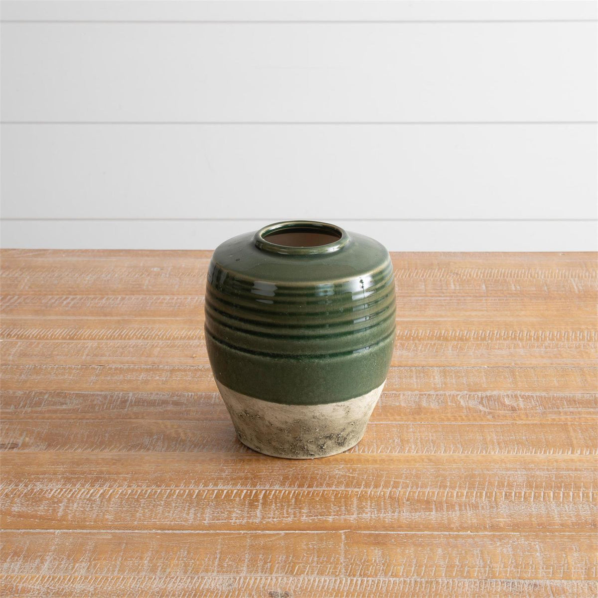 Vase - Two-Toned Green, Small