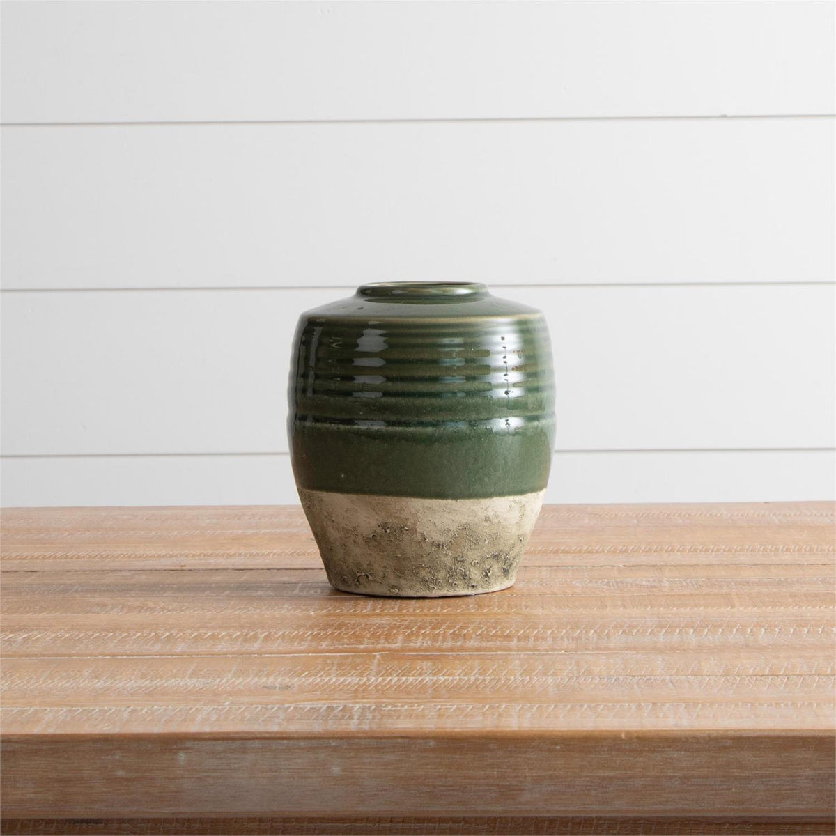 Vase - Two-Toned Green, Small