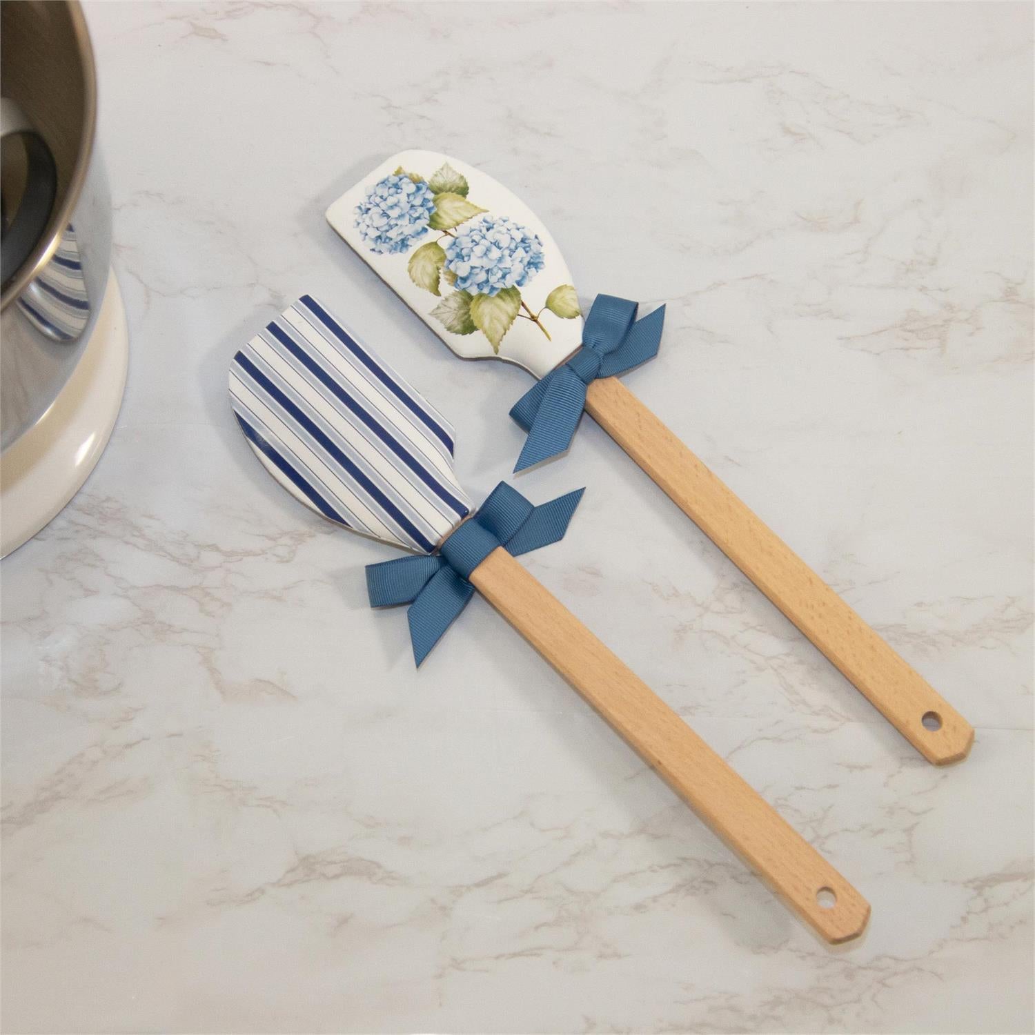 Blue Hydrangea Spatula