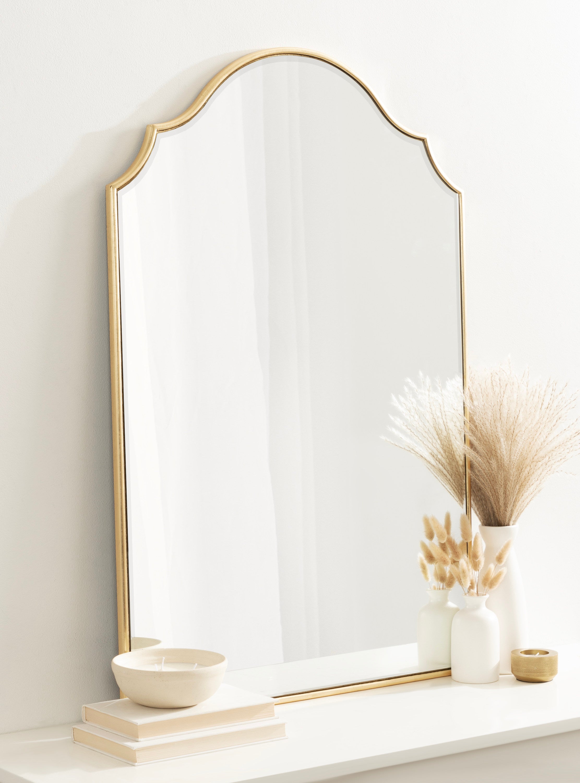 Leanna Framed Arch Wall Mirror