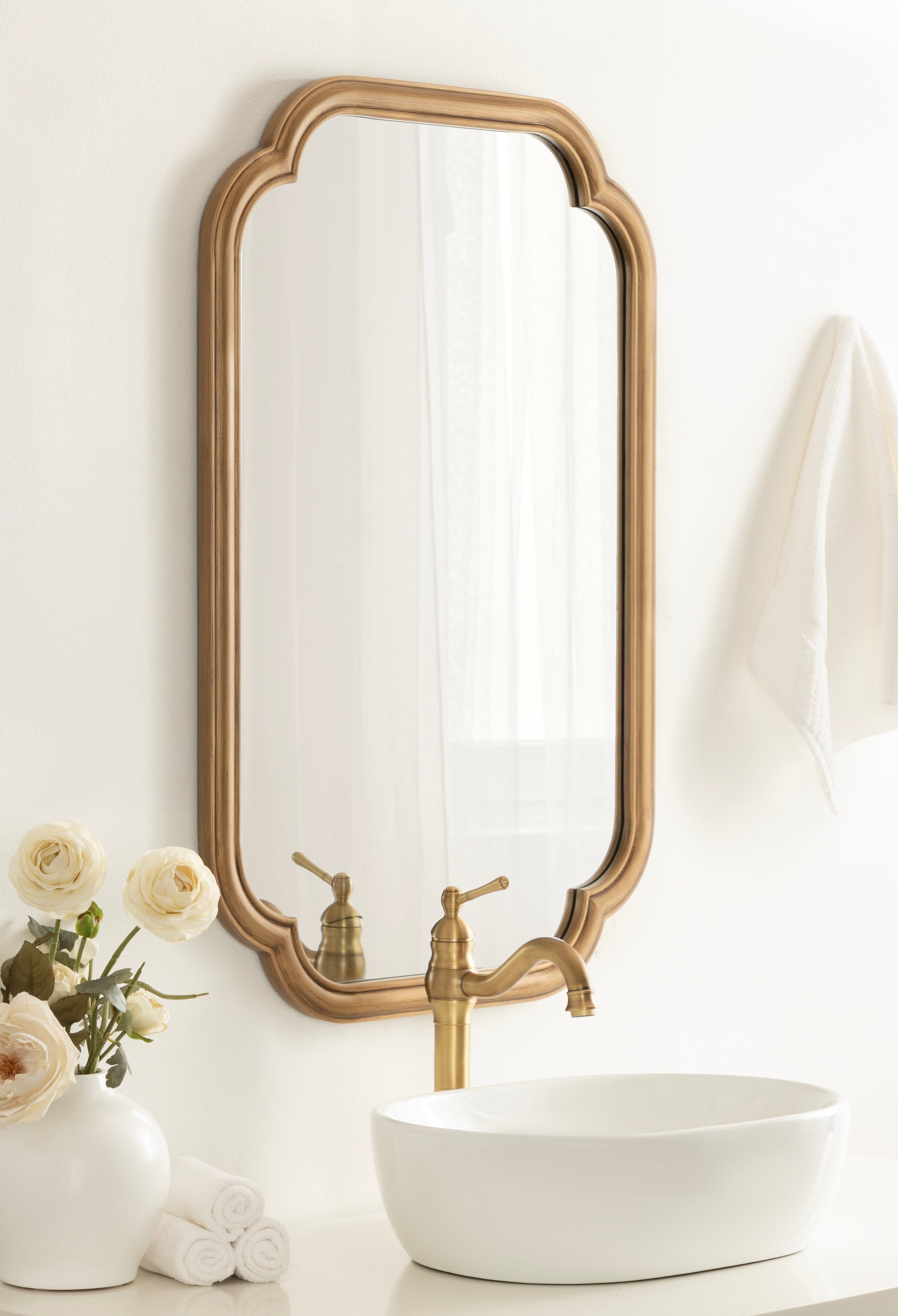 Glenby Scallop Wall Mirror