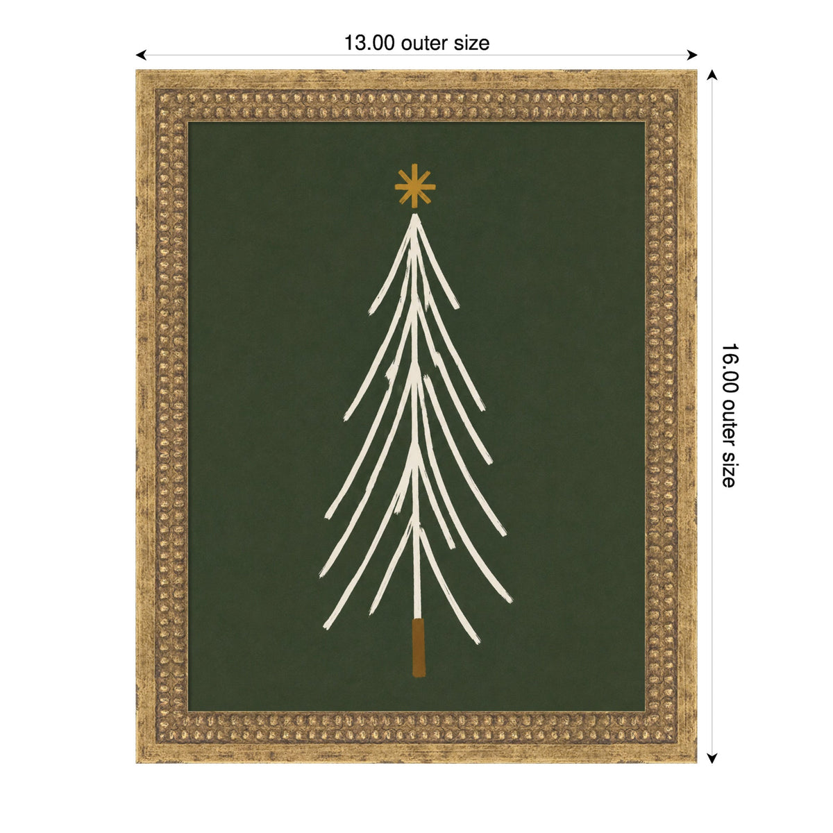 Minimalist Tree by Laura Moss Framed Mounted Canvas Wall Art Print